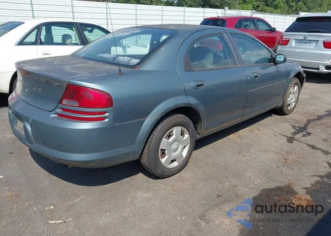 2005 Dodge Stratus Sxt z USA, uszkodzony, nr VIN 1B3EL46X75N650903